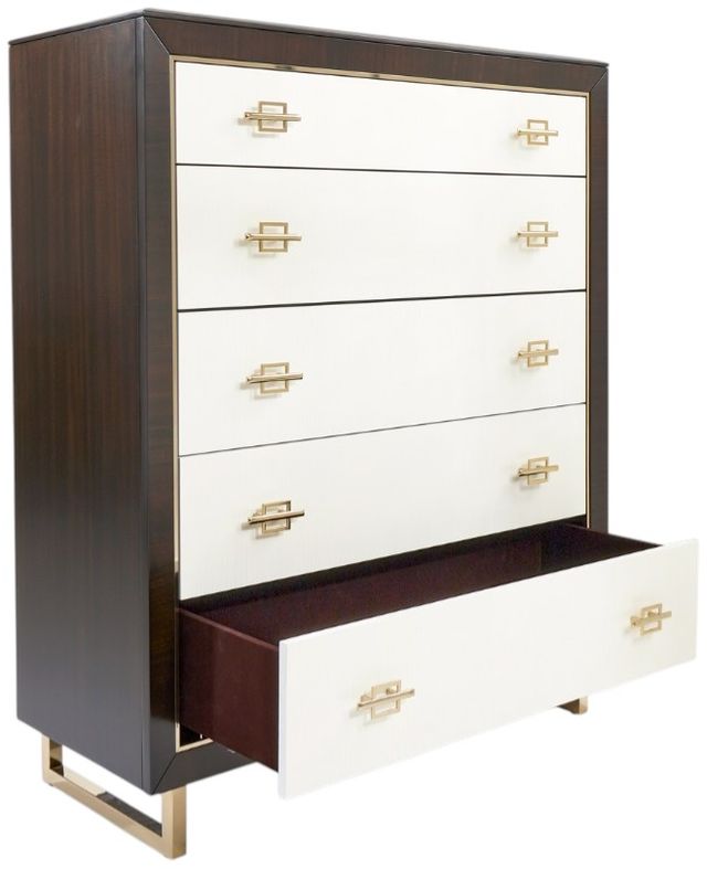 Michael Amini® Belmont Place Espresso Media Cabinet-1