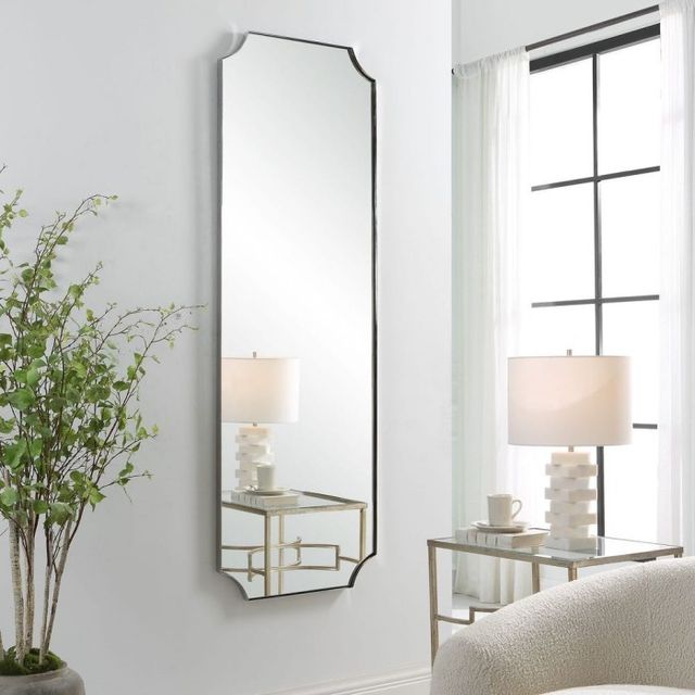 Uttermost® Lennox Nickel Tall Mirror-1