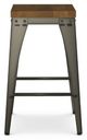Amisco Customizable Upright Backless Counter Stool-1