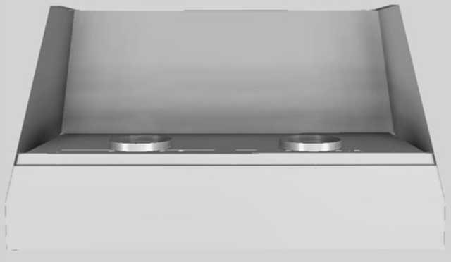 Vent-A-Hood® Designer Series 54" Stainless Steel Wall Mounted Range Hood-3
