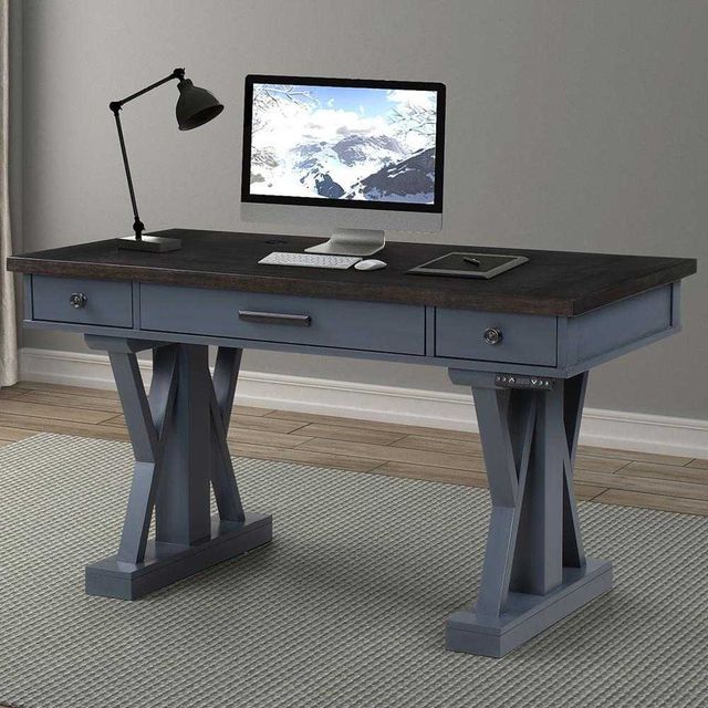 Parker House® Americana Modern Denim Writing Desk-2