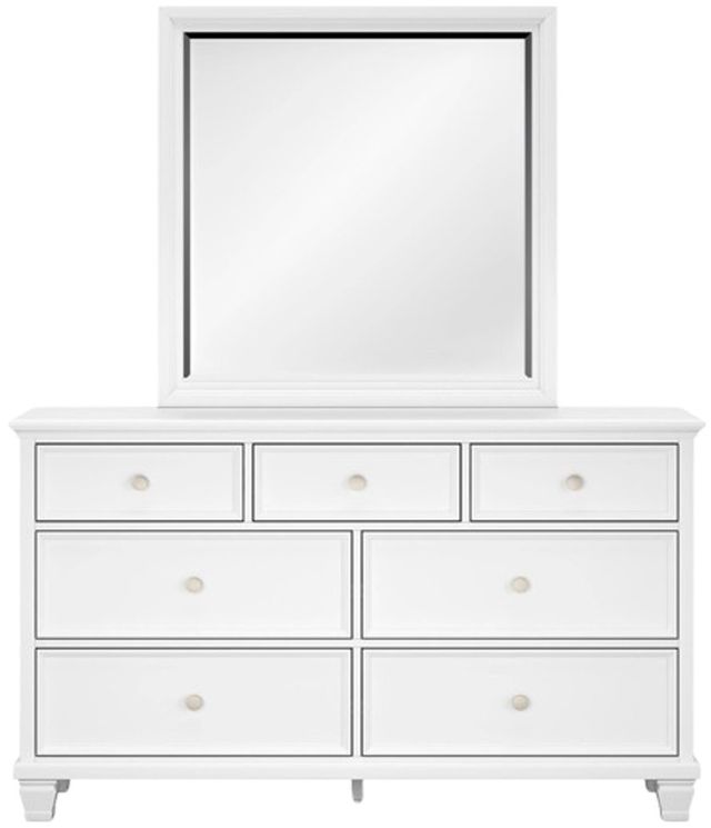 Signature Design by Ashley® Fortman White Dresser and Mirror-1