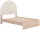 Signature Design by Ashley® Arloster Tan/White Full Upholstered Panel Bed-1