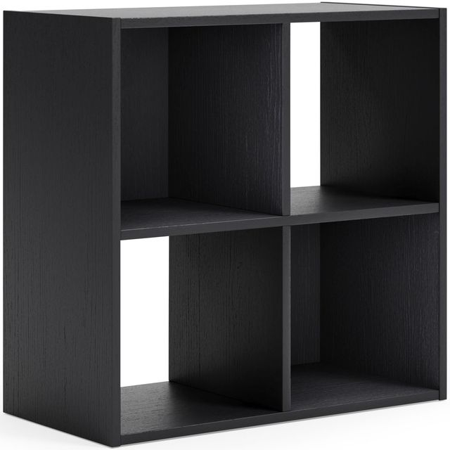 Signature Design by Ashley® Langdrew Black Four Cube Organizer-0