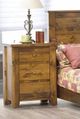 Vokes Furniture Rough Sawn Nightstand-0
