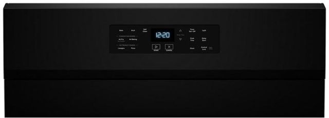 Whirlpool® 30" Black Freestanding Gas Range with Air Cooking Technology-2