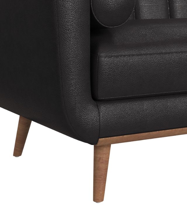 Elements International Horizon Pebble Dark Gray Chair-4
