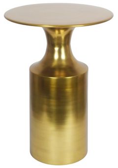 Moe's Home Collection Rassa Polished Gold Accent Table