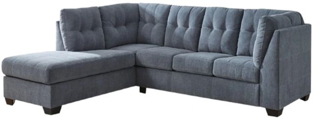 Signature Design by Ashley® Marleton 2-Piece Denim Left-Arm Facing Sleeper Sectional and Chaise-0