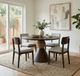 Liberty Furniture Briarcrest 5-Piece Dark Smoke/Taupe Pedestal Dining Table Set-1