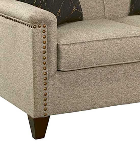 Marshfield Furniture Raegan Gray Loveseat-1