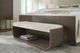 Hooker® Furniture Modern Mood Inverness Natural/Mink Bed Bench-5