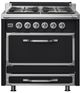 Viking® Tuscany 36" Onyx Pro Style Dual Fuel Range-0