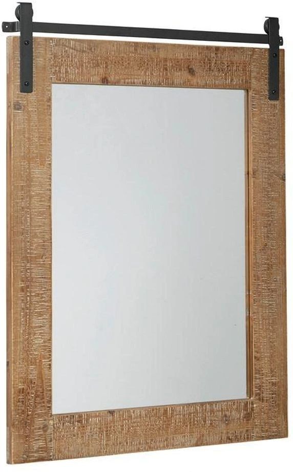 Signature Design by Ashley® Lanie Antique Brown Accent Mirror-1