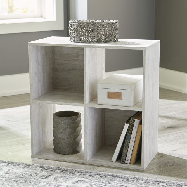 Signature Design by Ashley® Paxberry Whitewash Four Cube Organizer-1