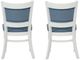 Linon Lourdes 2-Piece Blue Stripe/White Side Chair Set-5
