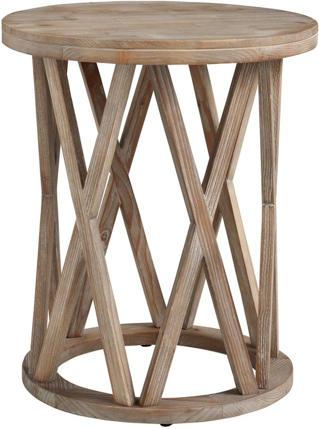 Signature Design by Ashley® Glasslore 2-Piece Light Grayish Brown Living Room Table Set-2