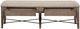 Magnussen Home® Paxton Place Baja Fog/Dovetail Gray Upholstered Bench-4