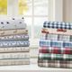 Olliix by Woolrich Flannel Blue Buffalo Check King Cotton Sheet Set-4