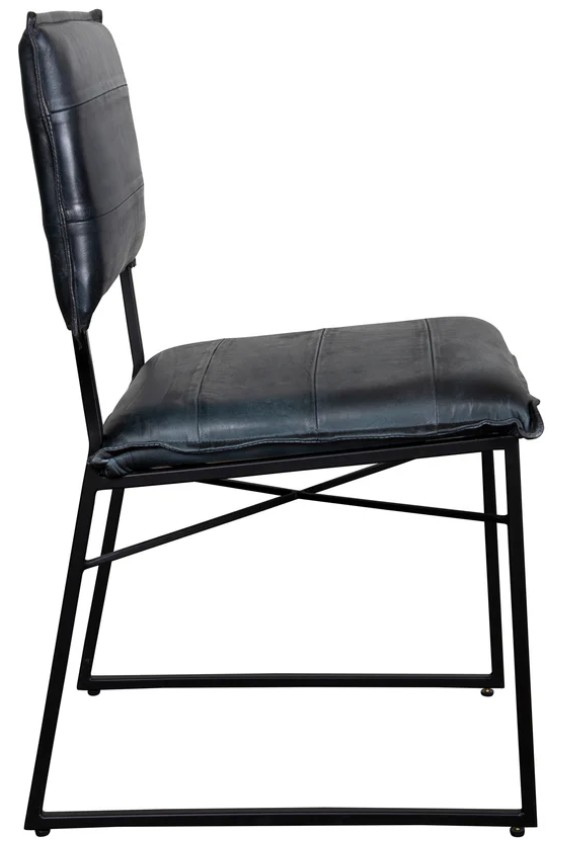 Porter International Designs Malin Gray Dining Side Chair - Thumbnail 5