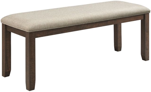 Elements International Jax 6-Piece Cherry Dining Set-3