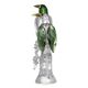 A & B Home Green Parrot Duo Glass Accent-1