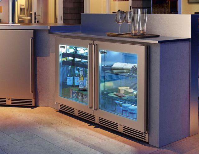 Perlick® Marine Stainless Steel 15" Panel Ready Refrigerator-2