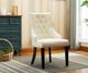 Kwality Imports Pansy 2-Piece Beige Accent Chairs Set-0