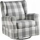 ACME Furniture Patli Gray Swivel Glider Chair-0