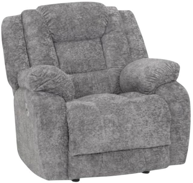 Franklin™ Hayworth Pilot Ash Power Rocker Recliner with Power Headrest-0