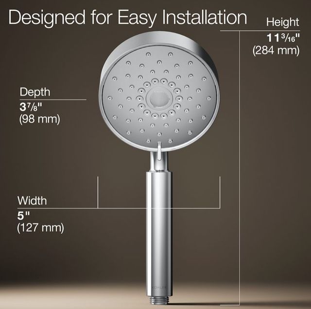 KOHLER® Purist® Polished Chrome 1.75 GPM 4-Function Handshower-3