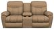 La-Z-Boy® Morrison Camel Power Reclining Loveseat with Console and Headrest-1