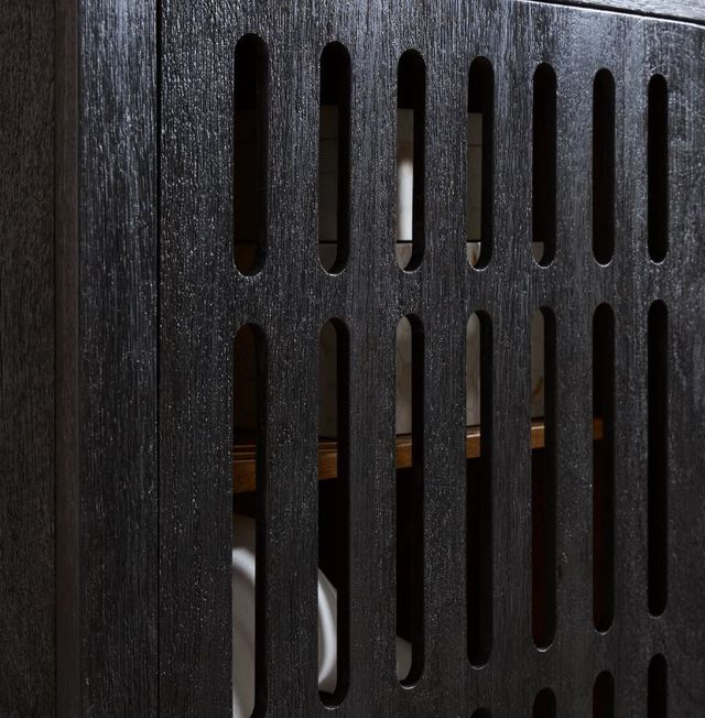 Signature Design by Ashley® Vallisburg Black/Natural Accent Cabinet-4