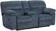 Affordable Furniture 1400 Wow Navy Manual Reclining Loveseat-0