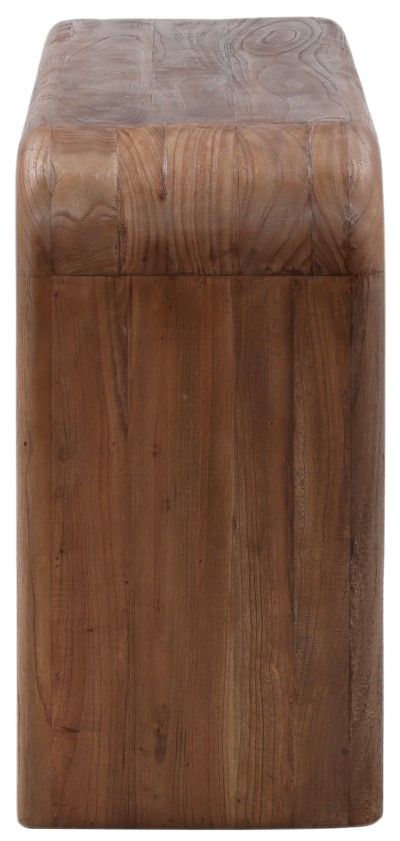 Dovetail Furniture Wynne Medium Brown Console Table-2