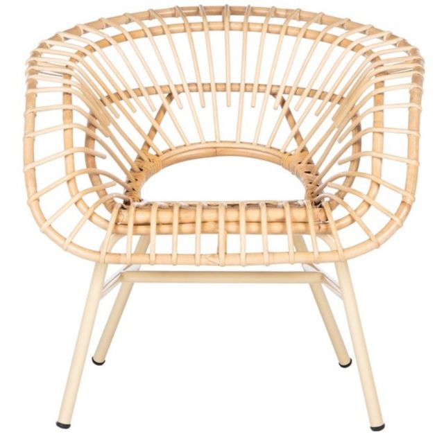 Safavieh Savino Cream/Natural Accent Chair-1