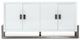 VIG Furniture Modrest Lenny Stainless Steel/White Buffet-1