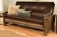 Kodiak Furniture Washington Oregon Trail Java/Rustic Walnut Full Futon with Mattress-1