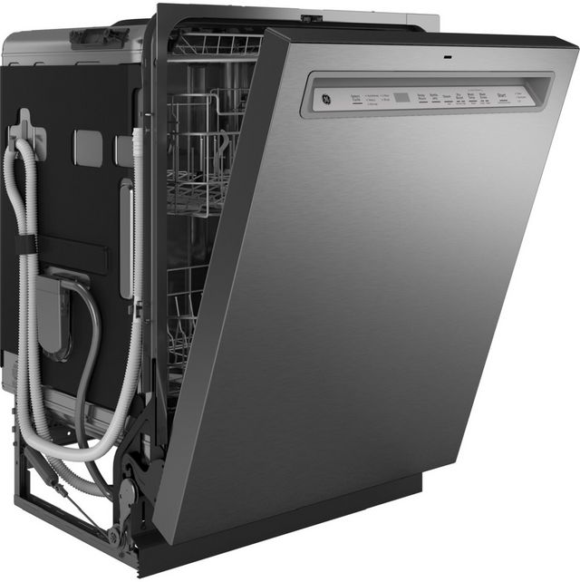 GE® 24" Fingerprint Resistant Stainless Steel Front Control Built In Dishwasher-4
