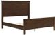 Winners Only® Cumberland Dark Brown Panel Queen Bed-1
