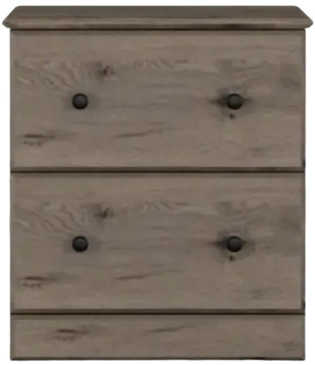Perdue Woodworks Essential Brown/Gray Nightstand-1