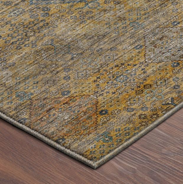 Dalyn™ Rug Company Aristo AR1 Gold 5'x8' Area Rug-4