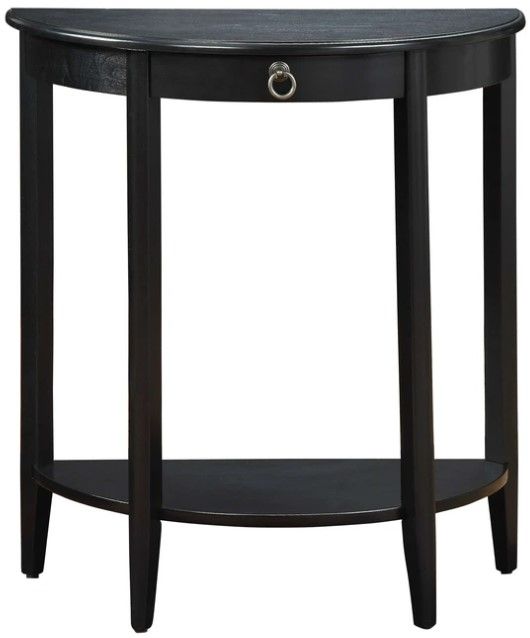 ACME Furniture Justino II Black Console Table-2