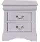 ACME Furniture Louis Philippe III White Nightstand-1