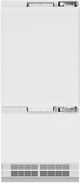 ZLINE 36" 19.8 Cu. Ft. Panel Ready Built-In Bottom Freezer Refrigerator with Water Dispenser and Ice Maker-1
