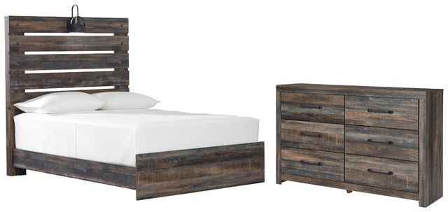 Signature Design by Ashley® Drystan 2-Piece Multi Full Panel Bed Set-0