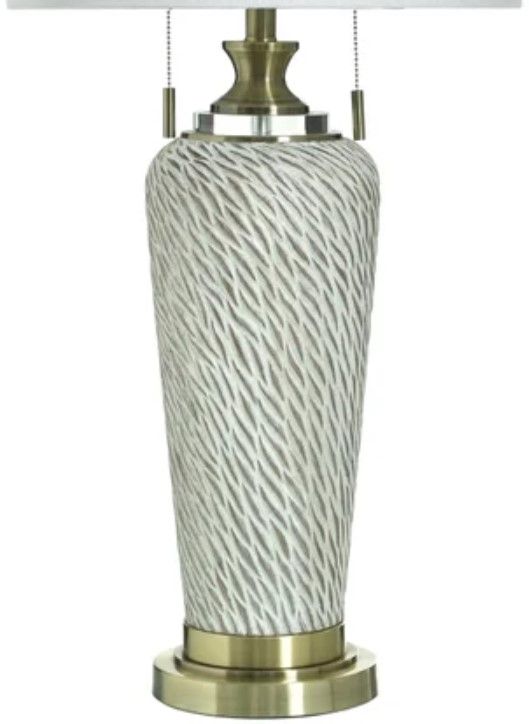 Stylecraft Tusk Gold Table Lamp-2