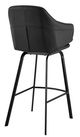 Armen Living Brigden Black 26" Counter Stool-2