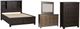 Liberty Furniture Thornwood Hills 4-Piece Rock Beaten Brown Queen Bookcase Bedroom Set with Chest-0
