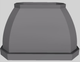 Vent-A-Hood® Designer Series 48" Gunsmoke Island Range Hood-0
